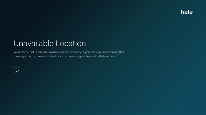 hulu not available in canada