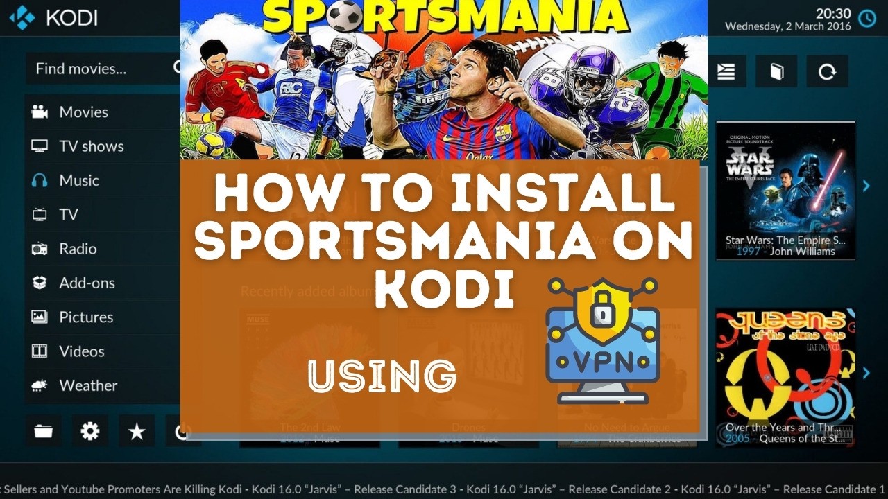 How to Install SportsMania on Kodi