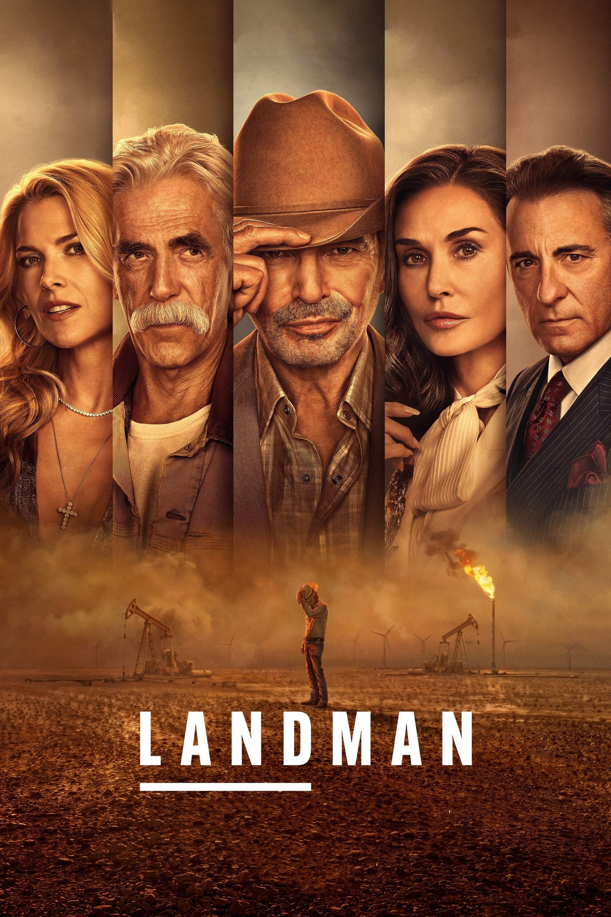 Landman Paramount Plus official poster