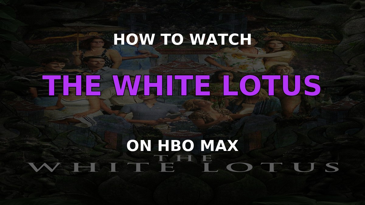 The White Lotus HBO Max official poster