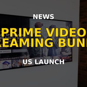 Prime Video streaming bundle on a smart TV screen