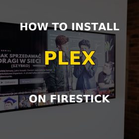 Plex installed on a Fire TV Stick with free movies and live channels