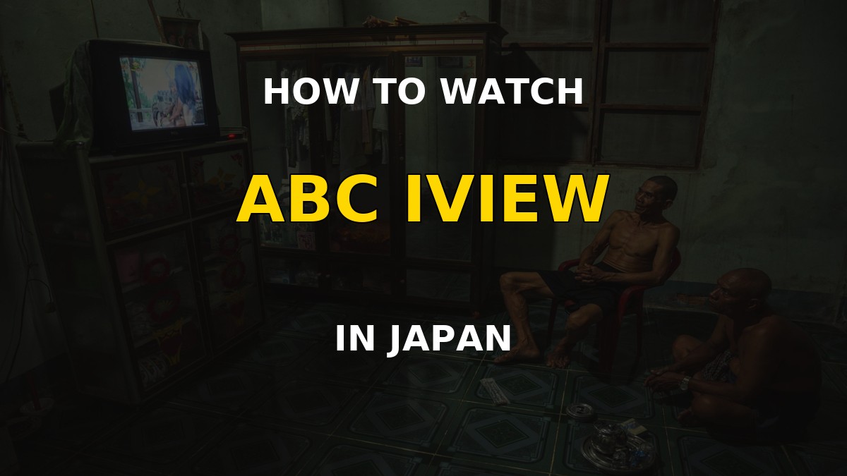 Watch ABC iview in Japan hero laptop screen