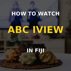 Watch ABC iview in Fiji on a television